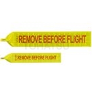 警告飘带 (航空用 夜光绿 双面反光 REMOVE BEFORE FLIGHT) EH4217