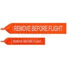 警告飘带 (航空用 夜光橘 双面反光 REMOVE BEFORE FLIGHT) EH4217