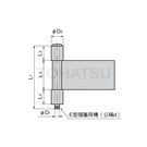 B-1543-B B-543-B 3管型加工铰链