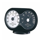 温湿度计 Thermo-Hygrometer 94 x 150 x 35mm 110G (Blister Pack) Black　TM-2782