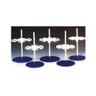 台制 旋转型分液漏斗架 6孔